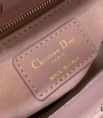 Dior 1:1 Mirror Replica Blush Mini Lady Dior Bag 17CM/6.7IN Christian Dior Replica Lady