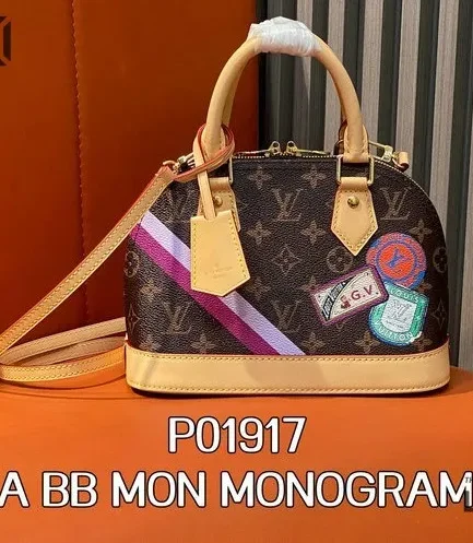 Louis Vuitton 1:1 Mirror Replica Mon Monogram Alma BB Bag 23.5CM/9.3IN Louis Vuitton Replica Alma
