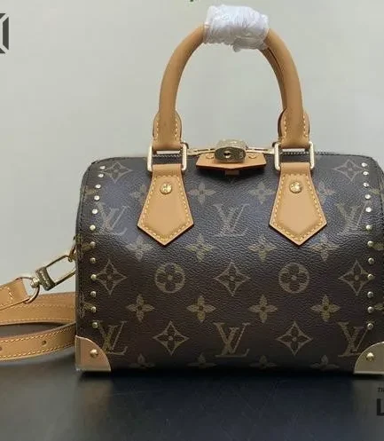 Louis Vuitton 1:1 Mirror Replica Speedy Trunk 20 Monogram 20CM/7.9IN Louis Vuitton Replica Speedy
