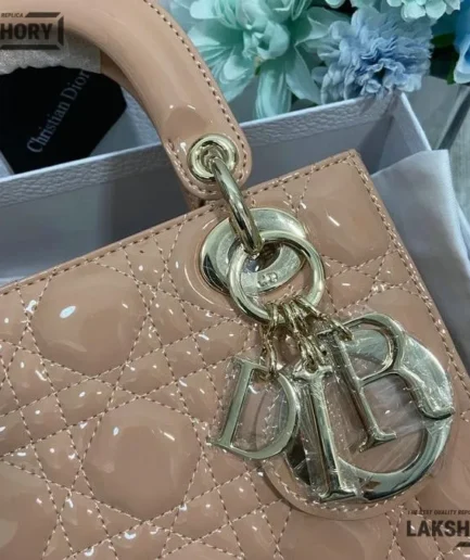 Dior 1:1 Mirror Replica Small Calfskin Cannage Lady Dior 20CM/7.9IN Christian Dior Replica Lady