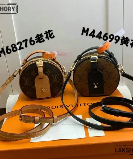 Louis Vuitton 1:1 Mirror Replica Monogram Mini Boite Chapeau Bag 13CM/5.1IN Louis Vuitton Replica Boite Chapeau