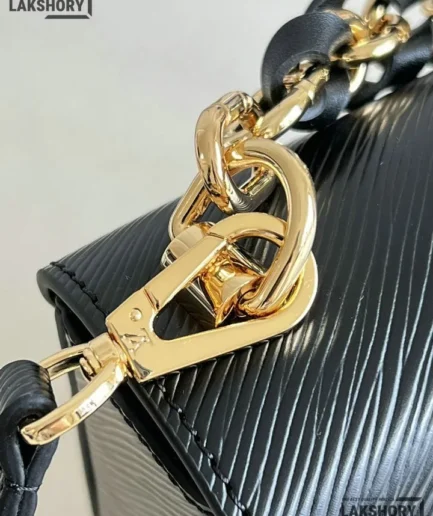Louis Vuitton 1:1 Mirror Replica Twist Convertible Braided Epi Leather Crystals MM 23CM/9.1IN Louis Vuitton Replica Twist