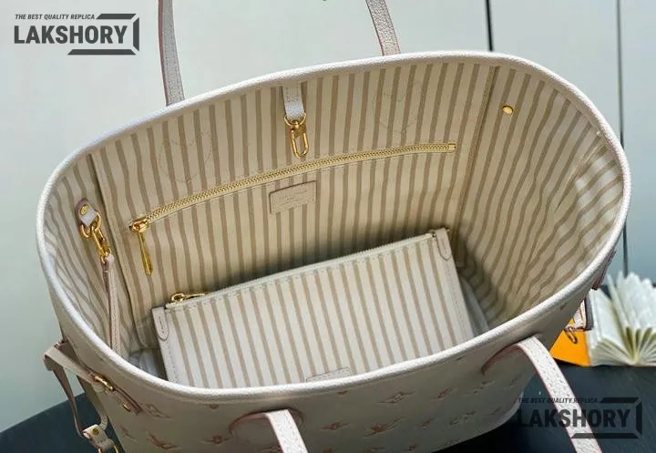 Louis Vuitton 1:1 Mirror Replica Neverfull MM Monogram Empreinte Leather 32CM/12.6IN Louis Vuitton Replica Neverfull Louis Vuitton 1:1 Mirror Replica Neverfull MM Monogram Empreinte Leather 32CM/12.6IN Louis Vuitton Replica Neverfull