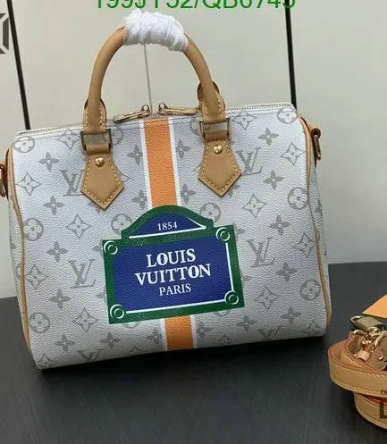Louis Vuitton 1:1 Mirror Replica Monopaname Speedy Bandouliere 25 Beige Ocher 25CM/9.8IN Louis Vuitton Replica Speedy