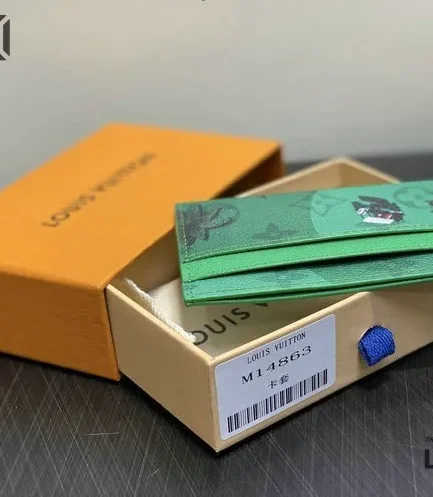 Louis Vuitton 1:1 Mirror Replica Double Card Holder Monogram 11CM/4.3IN Louis Vuitton Replica Wallets