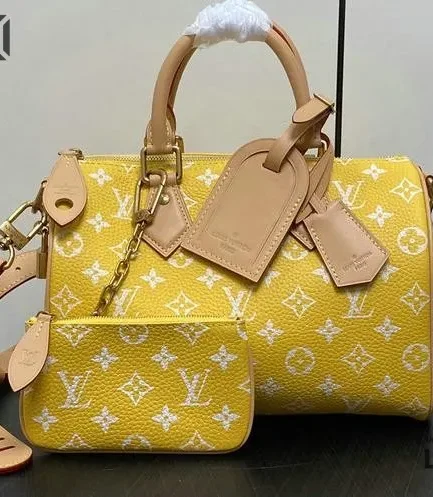 Louis Vuitton 1:1 Mirror Replica Monogram Speedy P9 Bandouliere 25 Runway 25CM/9.8IN Louis Vuitton Replica Speedy