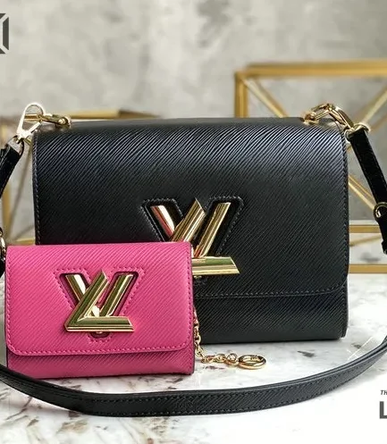 Louis Vuitton 1:1 Mirror Replica Epi Twist MM & Twisty Leather 23CM/9.1IN Louis Vuitton Replica Twist