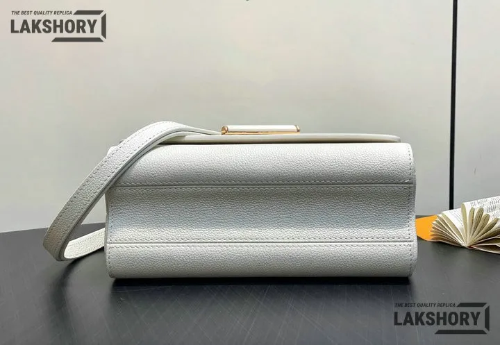 Louis Vuitton 1:1 Mirror Replica Twist MM Slim Puffygram Taurillon Leather 23CM/9.1IN Louis Vuitton Replica Twist Louis Vuitton 1:1 Mirror Replica Twist MM Slim Puffygram Taurillon Leather 23CM/9.1IN Louis Vuitton Replica Twist