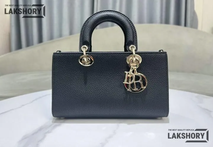 Dior 1:1 Mirror Replica Small Lady D-Sire Taurillon My ABCDior 26CM/10.2IN Christian Dior Replica Lady Dior 1:1 Mirror Replica Small Lady D-Sire Taurillon My ABCDior 26CM/10.2IN Christian Dior Replica Lady