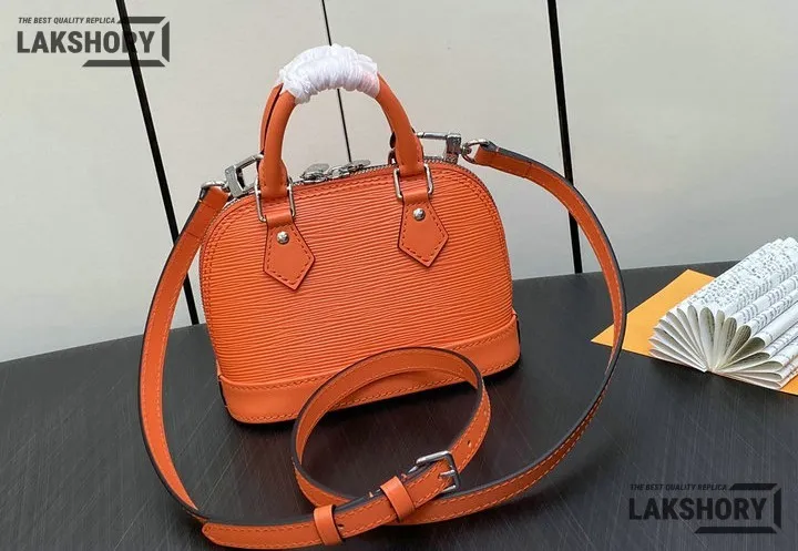Louis Vuitton 1:1 Mirror Replica Nano Alma Epi Leather 18CM/7.1IN Louis Vuitton Replica Alma Louis Vuitton 1:1 Mirror Replica Nano Alma Epi Leather 18CM/7.1IN Louis Vuitton Replica Alma