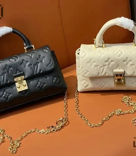 Louis Vuitton 1:1 Mirror Replica Nano Madeleine Monogram Empreinte 21CM/8.3IN Louis Vuitton Replica Pochette Metis