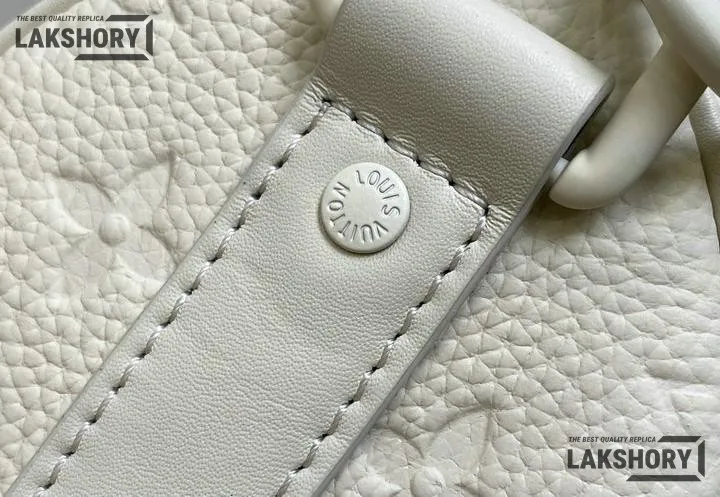 Louis Vuitton 1:1 Mirror Replica Keepall Bandoulire 25 Taurillon Monogram Ceam 25CM/9.8IN Louis Vuitton Replica Keepall Louis Vuitton 1:1 Mirror Replica Keepall Bandoulire 25 Taurillon Monogram Ceam 25CM/9.8IN Louis Vuitton Replica Keepall