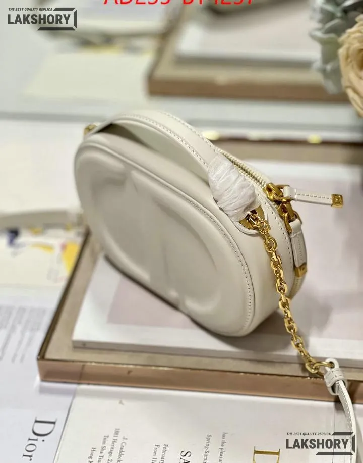Dior 1:1 Mirror Replica Calfskin Oval CD Signature Camera Crossbody Bag Christian Dior Other Styles Dior 1:1 Mirror Replica Calfskin Oval CD Signature Camera Crossbody Bag Christian Dior Other Styles