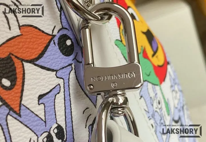 Louis Vuitton 1:1 Mirror Replica Monogram Comics Keepall Bandouliere 50 Multicolor 50CM/19.7IN Louis Vuitton Replica Keepall Louis Vuitton 1:1 Mirror Replica Monogram Comics Keepall Bandouliere 50 Multicolor 50CM/19.7IN Louis Vuitton Replica Keepall