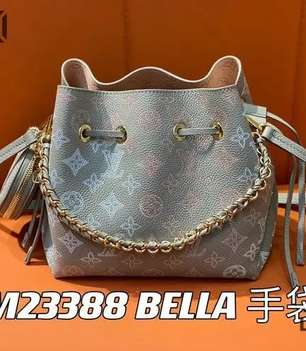Louis Vuitton 1:1 Mirror Replica Mahina Flight Mode Bella Grey 22CM/8.7IN Louis Vuitton Replica Neo