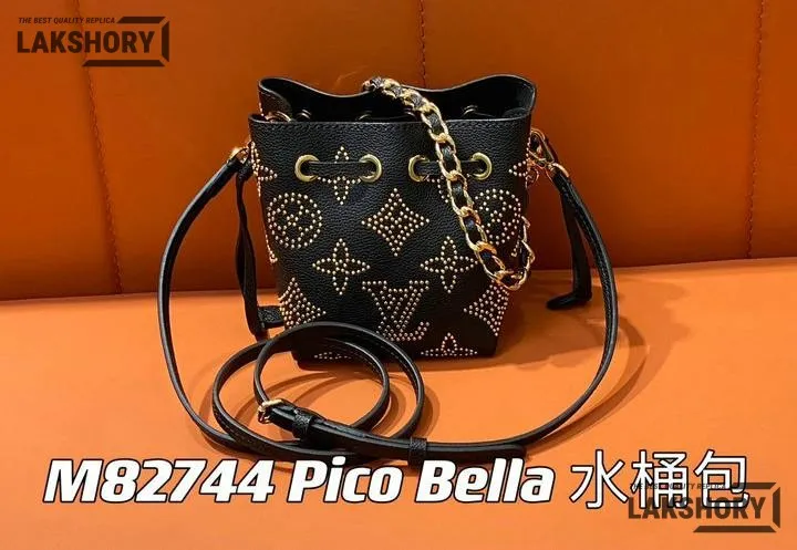 Louis Vuitton 1:1 Mirror Replica Black Pico Bella Mahina Leather 13CM/5.1IN Louis Vuitton Replica Neo Louis Vuitton 1:1 Mirror Replica Black Pico Bella Mahina Leather 13CM/5.1IN Louis Vuitton Replica Neo