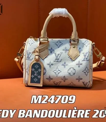 Louis Vuitton 1:1 Mirror Replica Speedy Bandoulire 20 Monogram Canvas 20.5CM/8.1IN Louis Vuitton Replica Speedy