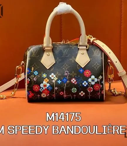 Louis Vuitton 1:1 Mirror Replica LV x TM Speedy Bandoulire 20 Monogram Canvas 20.5CM/8.1IN Louis Vuitton Replica Speedy
