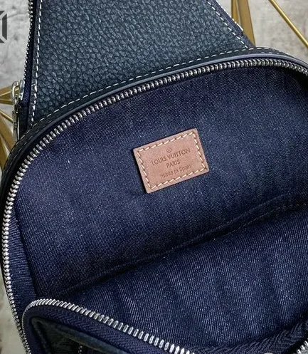 Louis Vuitton 1:1 Mirror Replica Monogram Record Fall Avenue Slingbag NM Dark Green 31CM/12.2IN Louis Vuitton Replica Avenue