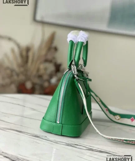 Louis Vuitton 1:1 Mirror Replica Epi Jacquard Alma BB 23.5CM/9.3IN Louis Vuitton Replica Alma