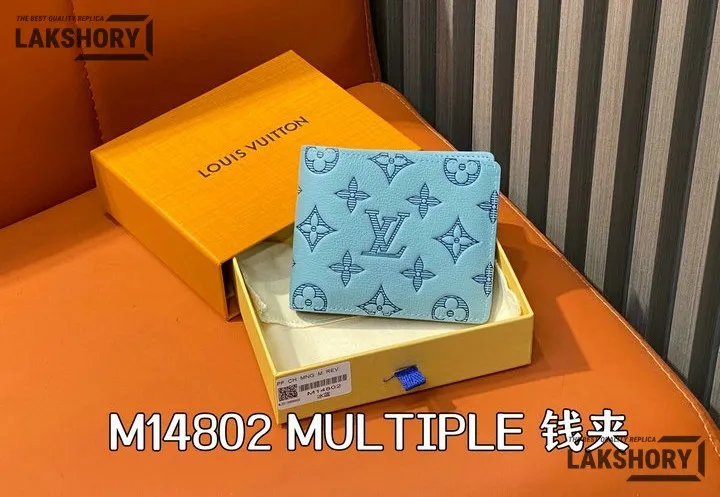 Louis Vuitton 1:1 Mirror Replica Multiple Wallet Monogram Shadow 11CM/4.3IN Louis Vuitton Replica Wallets Louis Vuitton 1:1 Mirror Replica Multiple Wallet Monogram Shadow 11CM/4.3IN Louis Vuitton Replica Wallets