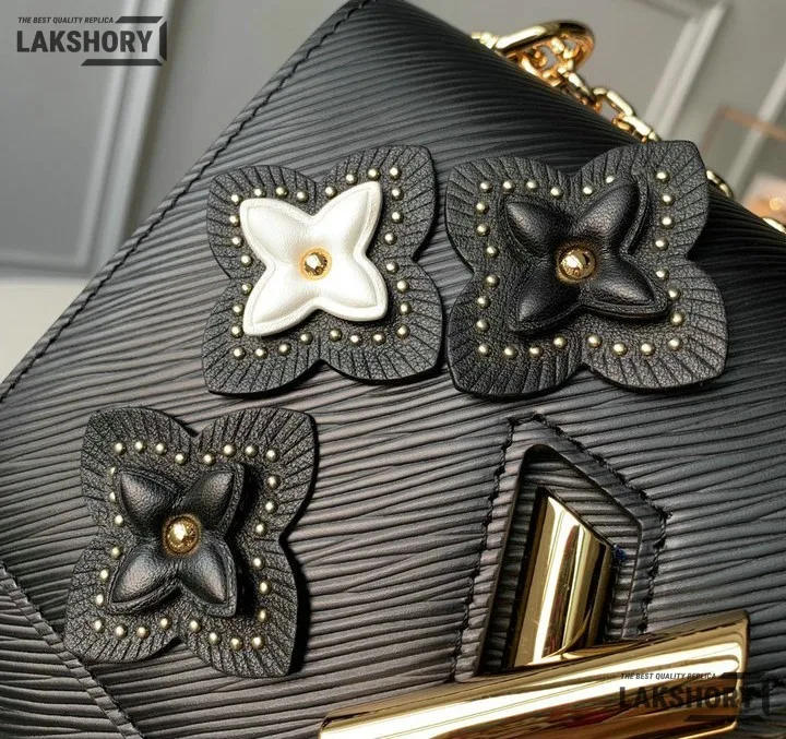 Louis Vuitton 1:1 Mirror Replica Twist Couture’s Flower Tinsel Epi Leather MM 23CM/9.1IN Louis Vuitton Replica Twist Louis Vuitton 1:1 Mirror Replica Twist Couture’s Flower Tinsel Epi Leather MM 23CM/9.1IN Louis Vuitton Replica Twist