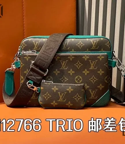 Louis Vuitton 1:1 Mirror Replica Trio Messenger G73 25CM/9.8IN Louis Vuitton Replica Pochette Accessories