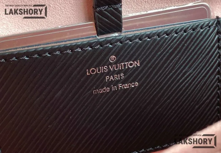 Louis Vuitton 1:1 Mirror Replica Twist MM Epi Grained Leather Black/Pink/Blue Gradient 23CM/9.1IN Louis Vuitton Replica Twist Louis Vuitton 1:1 Mirror Replica Twist MM Epi Grained Leather Black/Pink/Blue Gradient 23CM/9.1IN Louis Vuitton Replica Twist