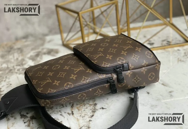 Louis Vuitton 1:1 Mirror Replica Avenue Slingbag Damier Graphite Canvas 31CM/12.2IN Louis Vuitton Replica Avenue Louis Vuitton 1:1 Mirror Replica Avenue Slingbag Damier Graphite Canvas 31CM/12.2IN Louis Vuitton Replica Avenue