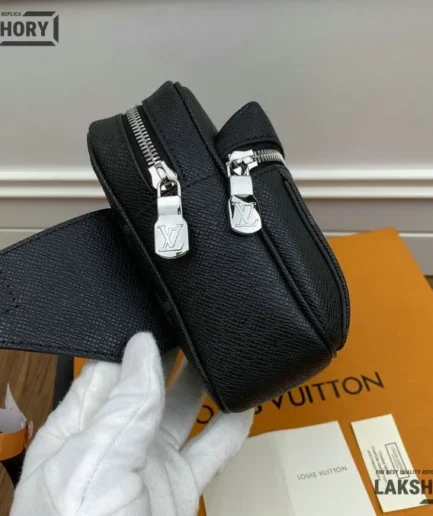 Louis Vuitton 1:1 Mirror Replica Mini Bumbag Monogram Empreinte Leather 21CM/8.3IN Louis Vuitton Replica Bumbag