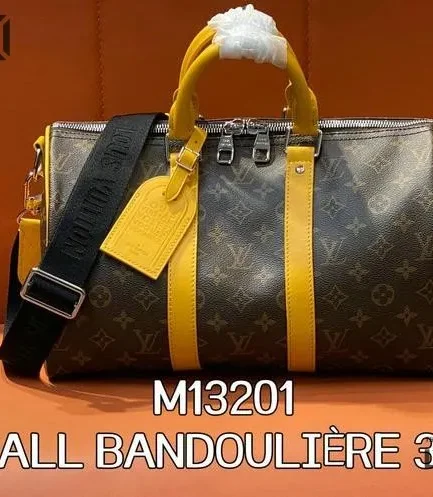 Louis Vuitton 1:1 Mirror Replica Keepall Bandoulire 35 G73 34CM/13.4IN Louis Vuitton Replica Keepall