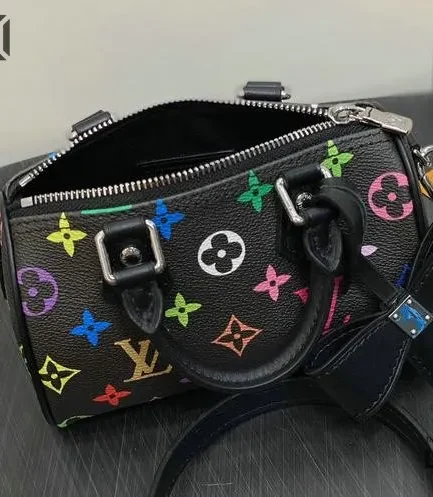 Louis Vuitton 1:1 Mirror Replica LV x TM Nano Speedy x Takashi Murakami Multicolored 16CM/6.3IN Louis Vuitton Replica Speedy