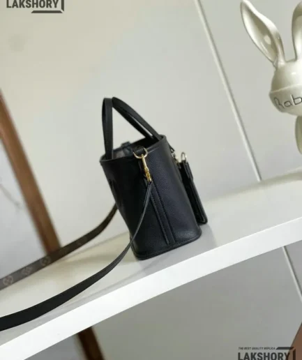 Louis Vuitton 1:1 Mirror Replica Neverfull BB Bandouliere Inside Out Leather Tote 24CM/9.4IN Louis Vuitton Replica Neverfull