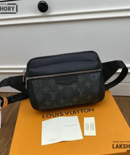 Louis Vuitton 1:1 Mirror Replica Monogram Taigarama Outdoor Bumbag 21CM/8.3IN Louis Vuitton Replica Bumbag