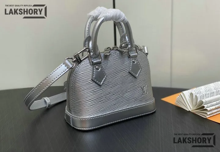 Louis Vuitton 1:1 Mirror Replica Nano Alma Epi Leather 18CM/7.1IN Louis Vuitton Replica Alma Louis Vuitton 1:1 Mirror Replica Nano Alma Epi Leather 18CM/7.1IN Louis Vuitton Replica Alma