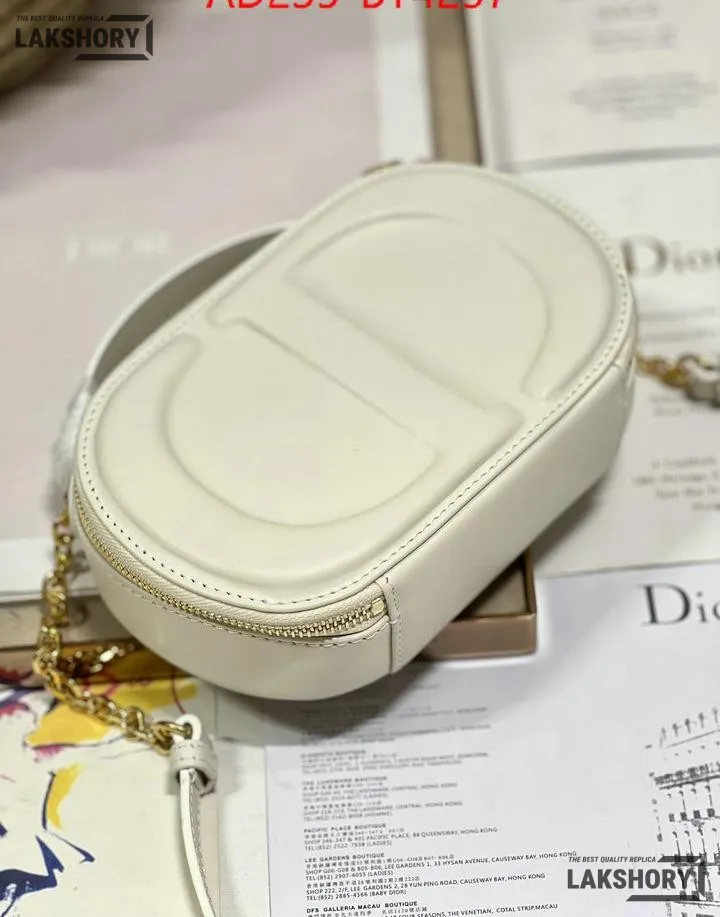 Dior 1:1 Mirror Replica Calfskin Oval CD Signature Camera Crossbody Bag Christian Dior Other Styles Dior 1:1 Mirror Replica Calfskin Oval CD Signature Camera Crossbody Bag Christian Dior Other Styles