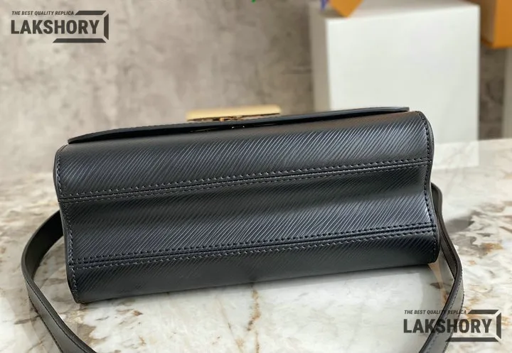 Louis Vuitton 1:1 Mirror Replica Twist MM Epi Leather Shoulder Bag 23CM/9.1IN Louis Vuitton Replica Twist Louis Vuitton 1:1 Mirror Replica Twist MM Epi Leather Shoulder Bag 23CM/9.1IN Louis Vuitton Replica Twist