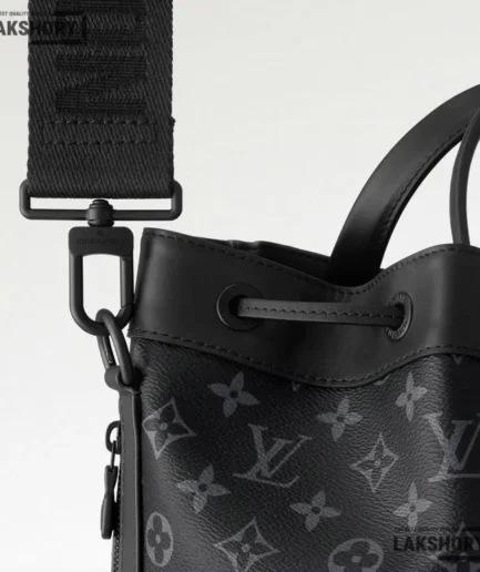 Louis Vuitton 1:1 Mirror Replica Eclipse Maxi Noe Sling Monogram Eclipse 48CM/18.9IN Louis Vuitton Replica Neo