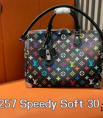 Louis Vuitton 1:1 Mirror Replica LV x TM Speedy Soft 30 Bag 30CM/11.8IN Louis Vuitton Replica Speedy