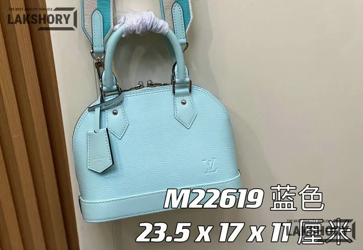 Louis Vuitton 1:1 Mirror Replica Monogram Alma PM Bag 23.5CM/9.3IN Louis Vuitton Replica Alma Louis Vuitton 1:1 Mirror Replica Monogram Alma PM Bag 23.5CM/9.3IN Louis Vuitton Replica Alma