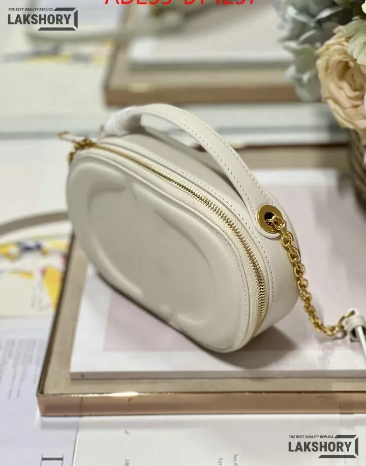 Dior 1:1 Mirror Replica Calfskin Oval CD Signature Camera Crossbody Bag Christian Dior Other Styles Dior 1:1 Mirror Replica Calfskin Oval CD Signature Camera Crossbody Bag Christian Dior Other Styles
