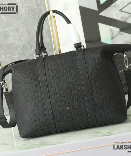 Dior 1:1 Mirror Replica Weekender 40 Embossed Gravity Calfskin 57.5CM/22.6IN Christian Dior Other Styles