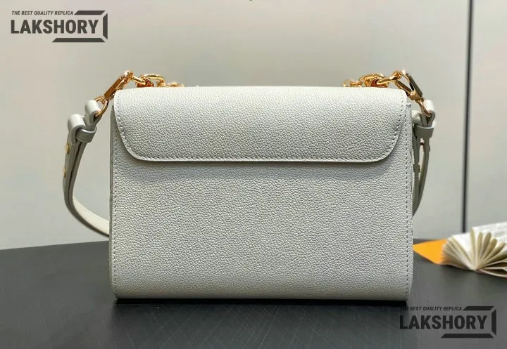 Louis Vuitton 1:1 Mirror Replica Twist MM Slim Puffygram Taurillon Leather 23CM/9.1IN Louis Vuitton Replica Twist Louis Vuitton 1:1 Mirror Replica Twist MM Slim Puffygram Taurillon Leather 23CM/9.1IN Louis Vuitton Replica Twist