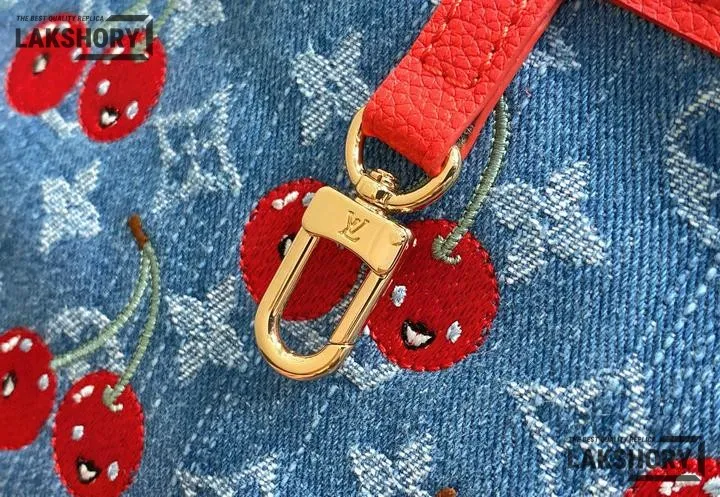 Louis Vuitton 1:1 Mirror Replica LV x TM Neverfull Inside Out BB Monogram Denim 26.5CM/10.4IN Louis Vuitton Replica Neverfull Louis Vuitton 1:1 Mirror Replica LV x TM Neverfull Inside Out BB Monogram Denim 26.5CM/10.4IN Louis Vuitton Replica Neverfull