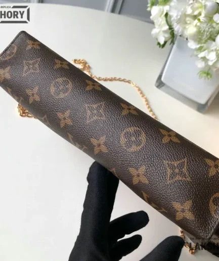 Louis Vuitton 1:1 Mirror Replica Monogram Toiletry Pouch On Chain Louis Vuitton Replica Pochette Accessories