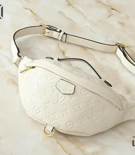 Louis Vuitton 1:1 Mirror Replica Monogram Bumbag Empreinte Creme 37CM/14.6IN Louis Vuitton Replica Bumbag