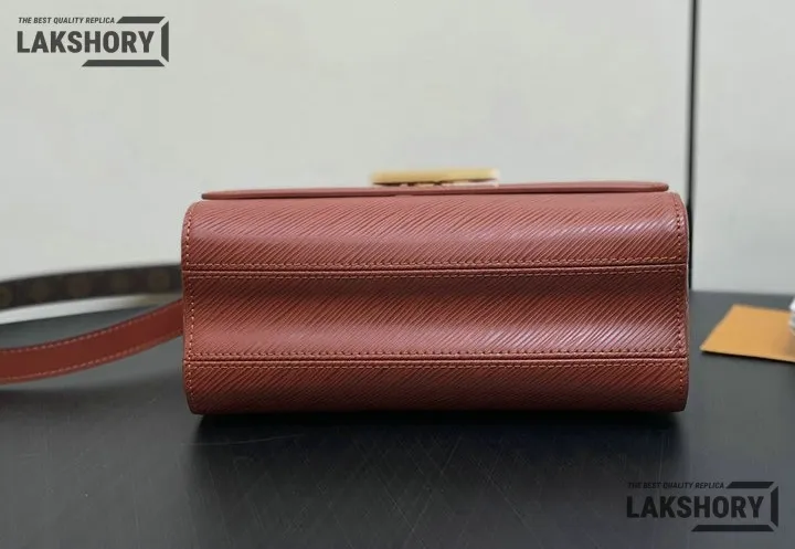 Louis Vuitton 1:1 Mirror Replica Twist MM Slim Epi Leather 23CM/9.1IN Louis Vuitton Replica Twist Louis Vuitton 1:1 Mirror Replica Twist MM Slim Epi Leather 23CM/9.1IN Louis Vuitton Replica Twist