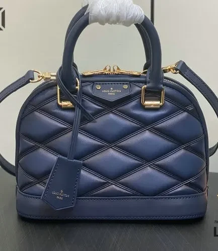 Louis Vuitton 1:1 Mirror Replica Alma BB Malletage Leather 23.5CM/9.3IN Louis Vuitton Replica Alma