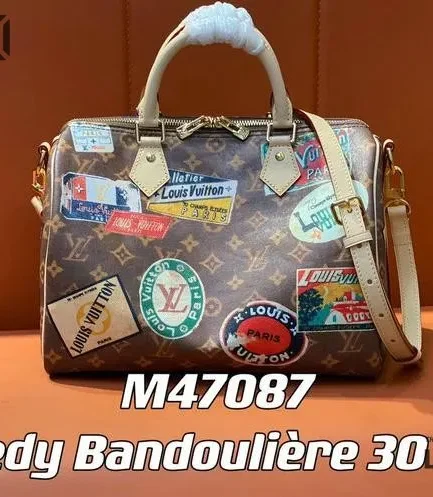 Louis Vuitton 1:1 Mirror Replica Speedy Bandoulire 30 Monogram Canvas 30CM/11.8IN Louis Vuitton Replica Speedy