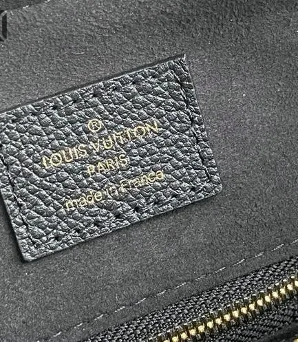 Louis Vuitton 1:1 Mirror Replica Empreinte Giant Speedy Bandouliere 25 Black 25CM/9.8IN Louis Vuitton Replica Speedy